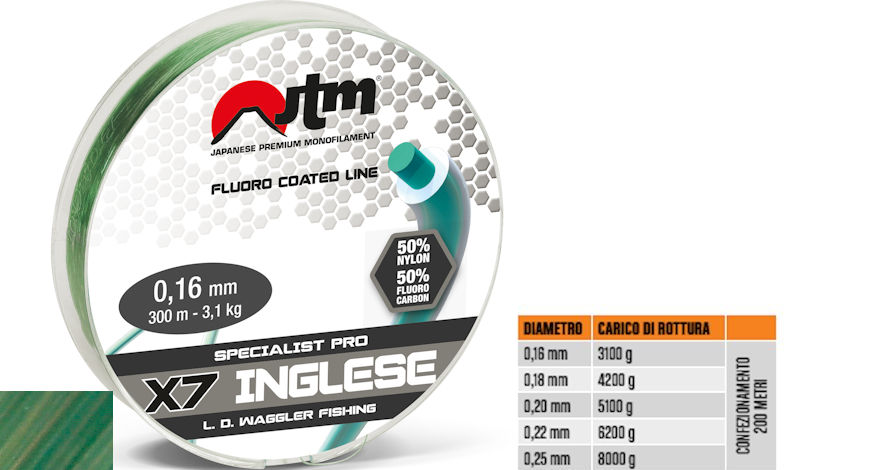 jtm inglese fluorocoated monofilo fassa